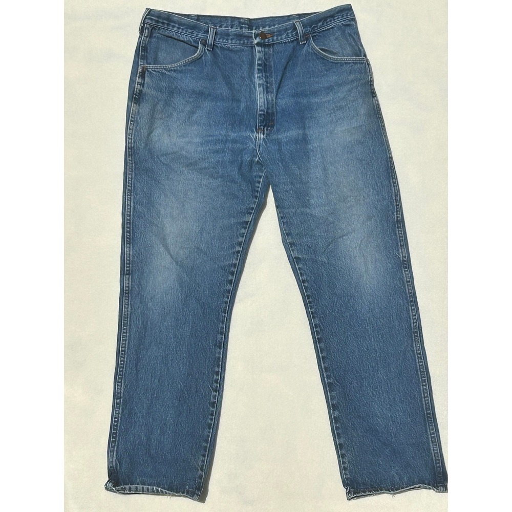 Vintage Rustler Straight Leg Jeans‎ Mens 37x31 Medium Wash Blue Denim Workwear